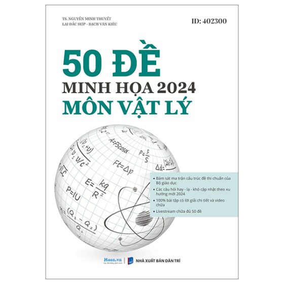 50 Đề Minh Họa 2024 - Môn Vật Lý PDF