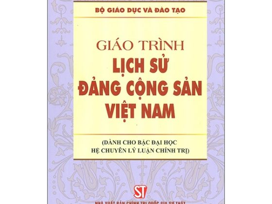 Giáo Trình Lịch Sử Đảng Cộng Sản Việt Nam (Dành Cho Bậc Đại Học Hệ Chuyên Lý Luận Chính Trị) PDF