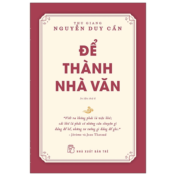 Để Thành Nhà Văn PDF Để Thành Nhà Văn PDF