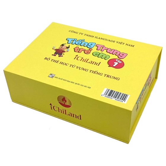 Tiếng Trung Trẻ Em ichiland - Bộ Thẻ Học Từ Vựng Flashcard - Tập 1 PDF