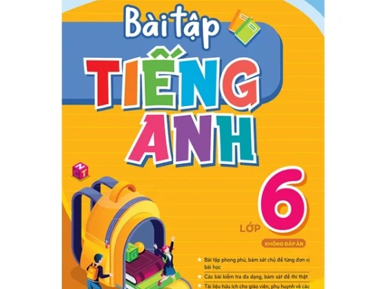Bài Tập Tiếng Anh Lớp 6 (Không Đáp Án) (Sách Màu) PDF