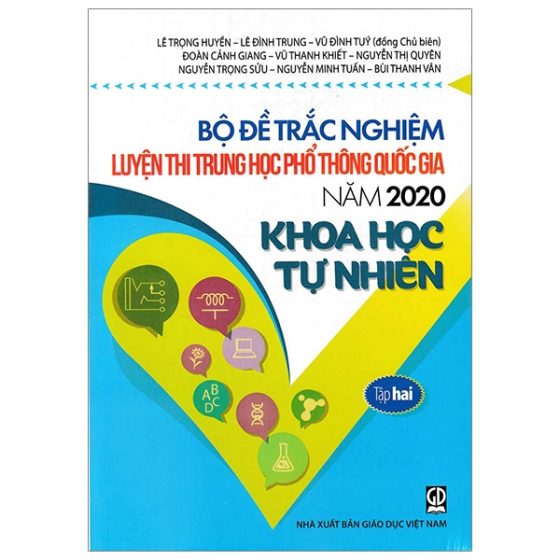 Bộ Đề Trắc Nghiệm Luyện Thi THPT Quốc Gia 2020 - Khoa Học Tự Nhiên - Tập 2 - PDF