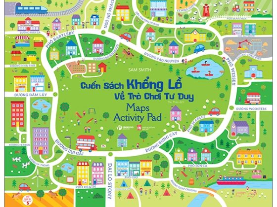 Cuốn Sách Khổng Lồ Về Trò Chơi Tư Duy - Maps Activity Pad PDF