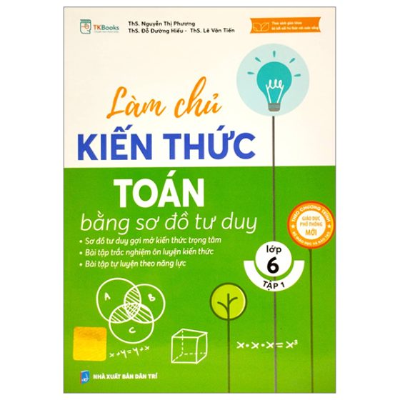 Làm Chủ Kiến Thức Toán Bằng Sơ Đồ Tư Duy Lớp 6 - Tập 1 PDF