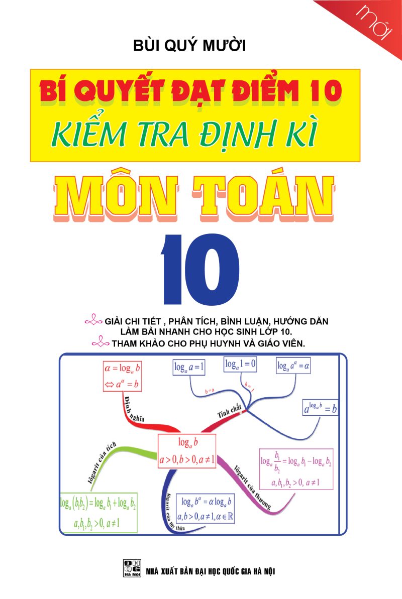 Toán 10 - Bí Quyết Đạt Điểm 10 Kiểm Tra Định Kì PDF