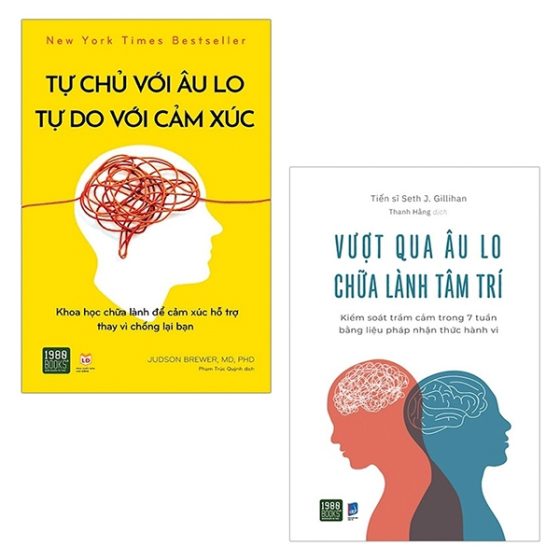 Bộ Sách Vượt Qua Âu Lo, Chữa Lành Tâm Trí Tự Chủ Với Âu Lo, Tự Do Với Cảm Xúc PDF