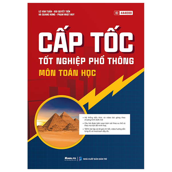 Cấp Tốc Tốt Nghiệp Phổ Thông - Môn Toán Học PDF Cấp Tốc Tốt Nghiệp Phổ Thông - Môn Toán Học PDF